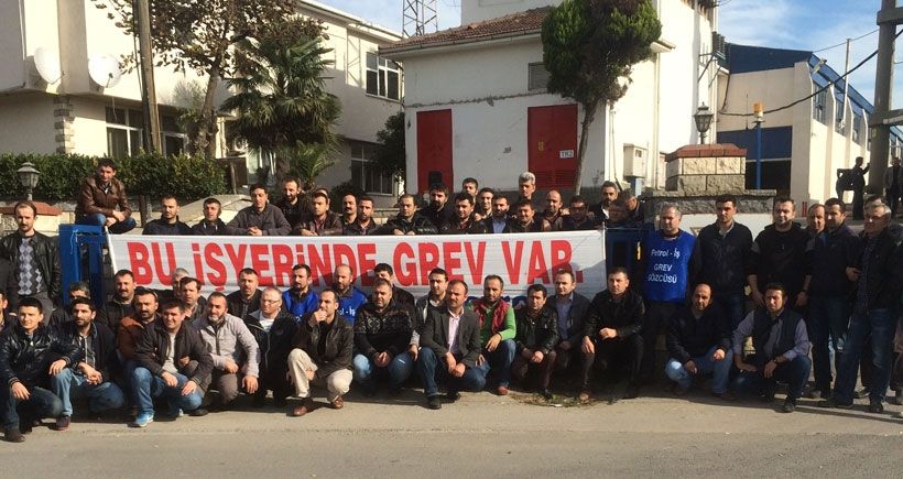 gebze duzce petro kimya grev